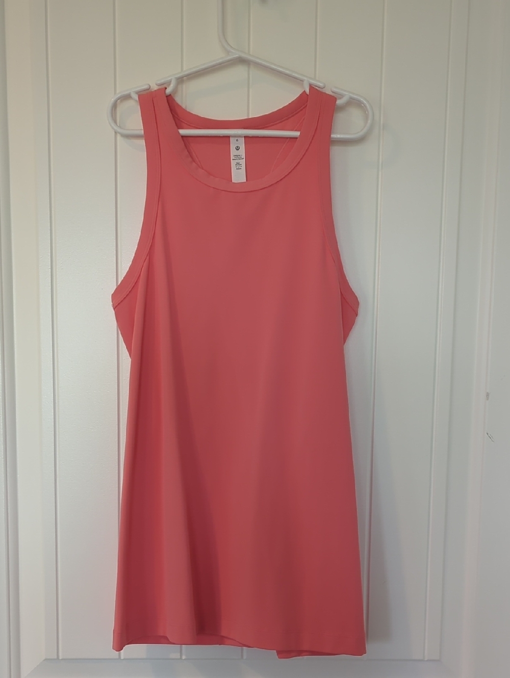 lululemon Align Hip-Length Racerback Tank Top - Coral